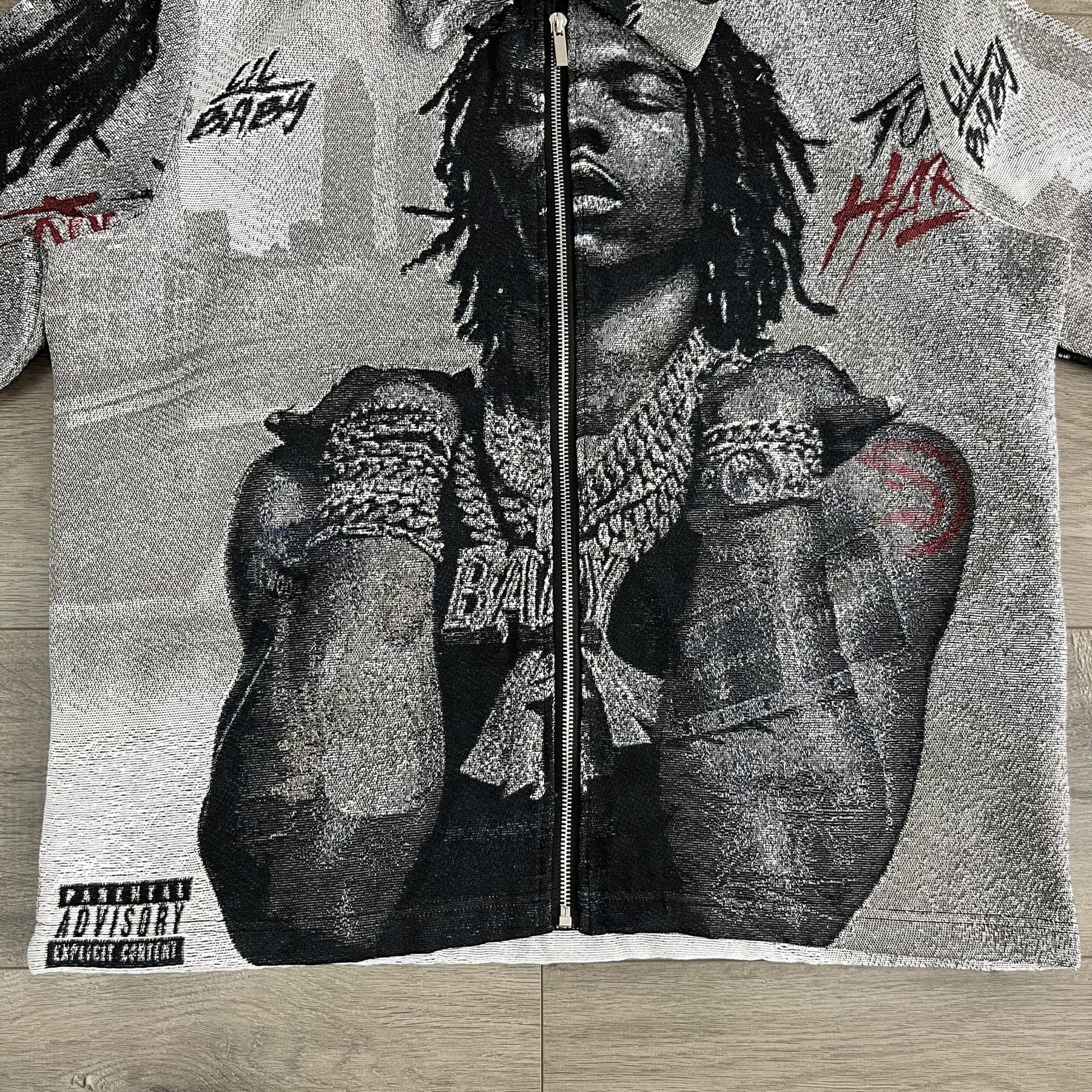 RDMCLOTHINGART tapestry hoodie BABY TAPESTRY TEE