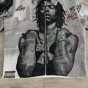 RDMCLOTHINGART tapestry hoodie BABY TAPESTRY TEE