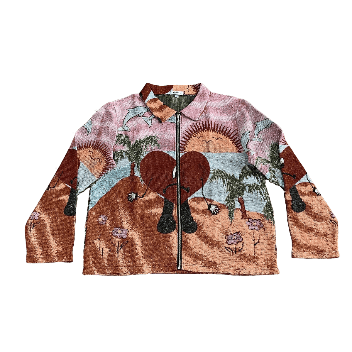 RDMCLOTHINGART tapestry hoodie BAD BUNNY V3 TAPESTRY JACKET