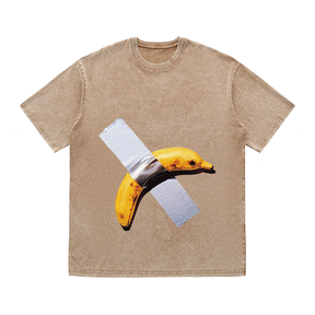 RDMCLOTHINGART tapestry hoodie BANANA HEAVY WEIGHT COTTON TEE-9301