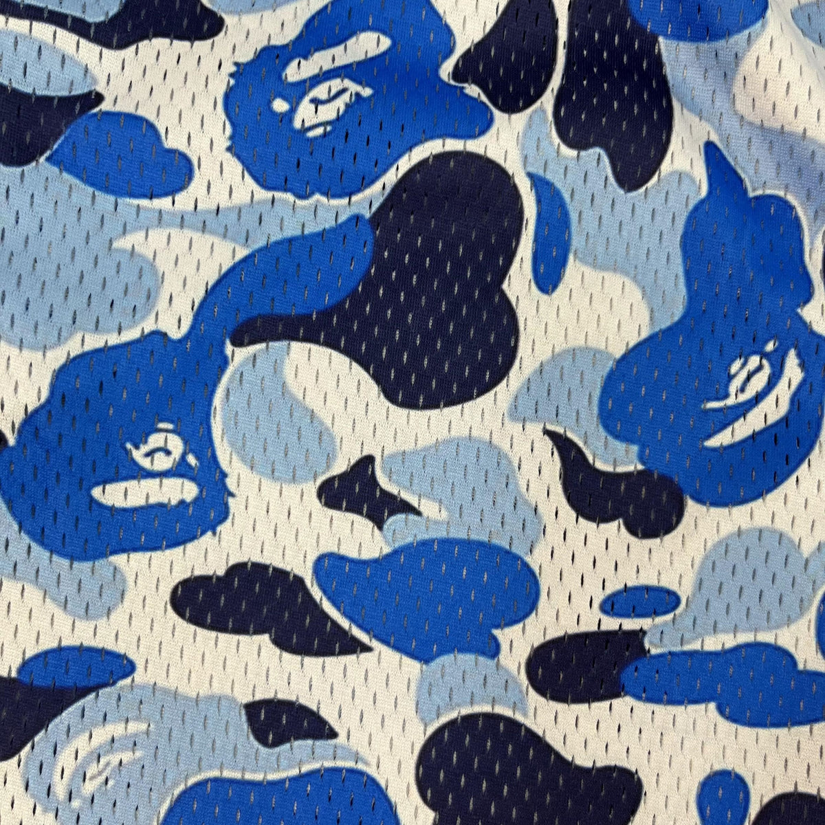 BAPE BLUE MESH SHORTS-8688 - RDMCLOTHINGART