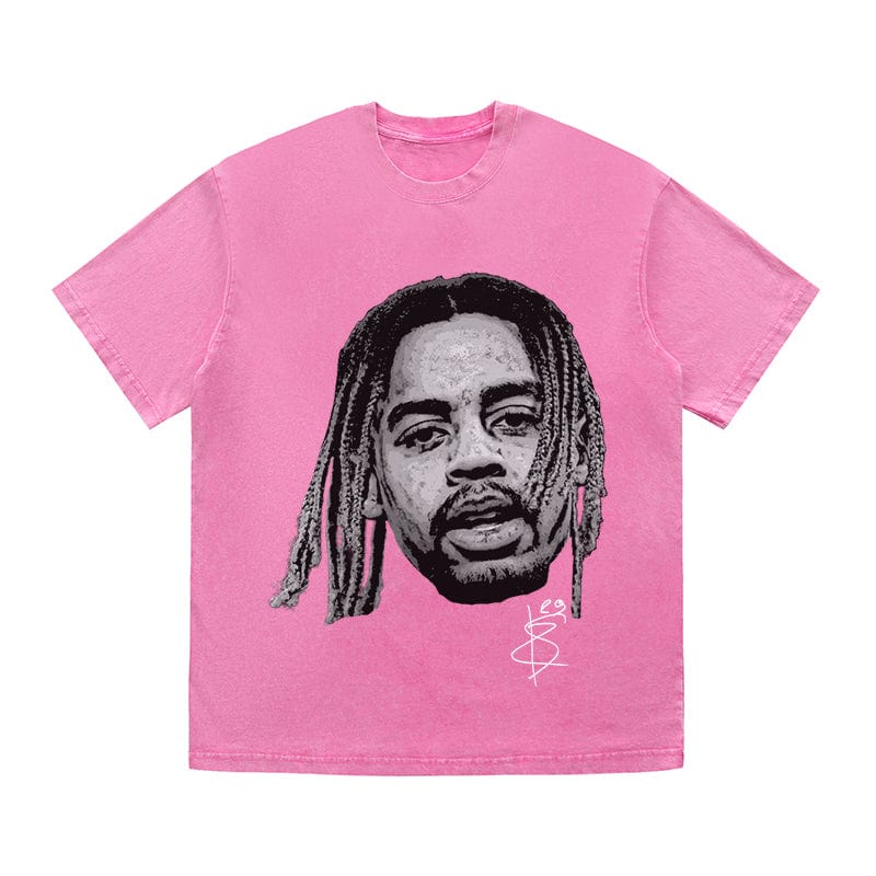 RDMCLOTHINGART tapestry hoodie BARCOLA HEAVY COTTON TEES-9531