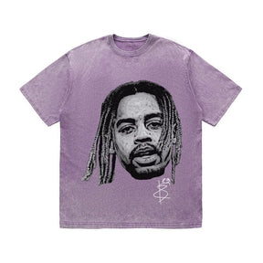 RDMCLOTHINGART tapestry hoodie BARCOLA HEAVY COTTON TEES-9531