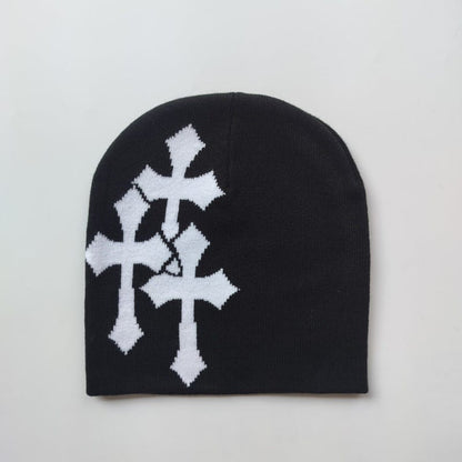 RDMCLOTHINGART tapestry hoodie BEANIE-2062