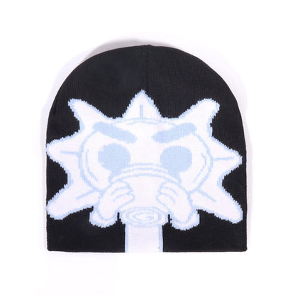 RDMCLOTHINGART tapestry hoodie BEANIE-2083