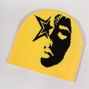 RDMCLOTHINGART tapestry hoodie BEANIE-2086