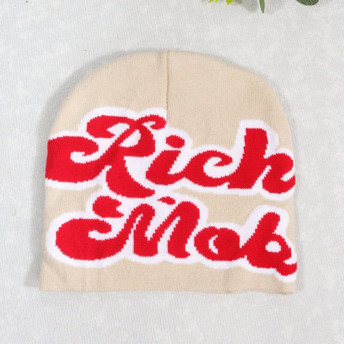 RDMCLOTHINGART tapestry hoodie BEANIE-2105