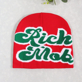 RDMCLOTHINGART tapestry hoodie BEANIE-2105