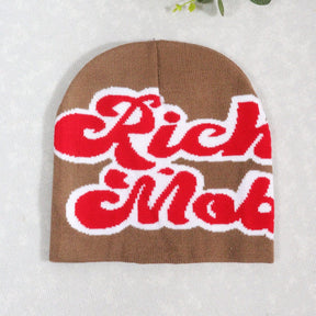 RDMCLOTHINGART tapestry hoodie BEANIE-2105