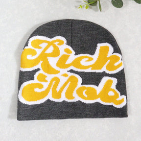 RDMCLOTHINGART tapestry hoodie BEANIE-2105