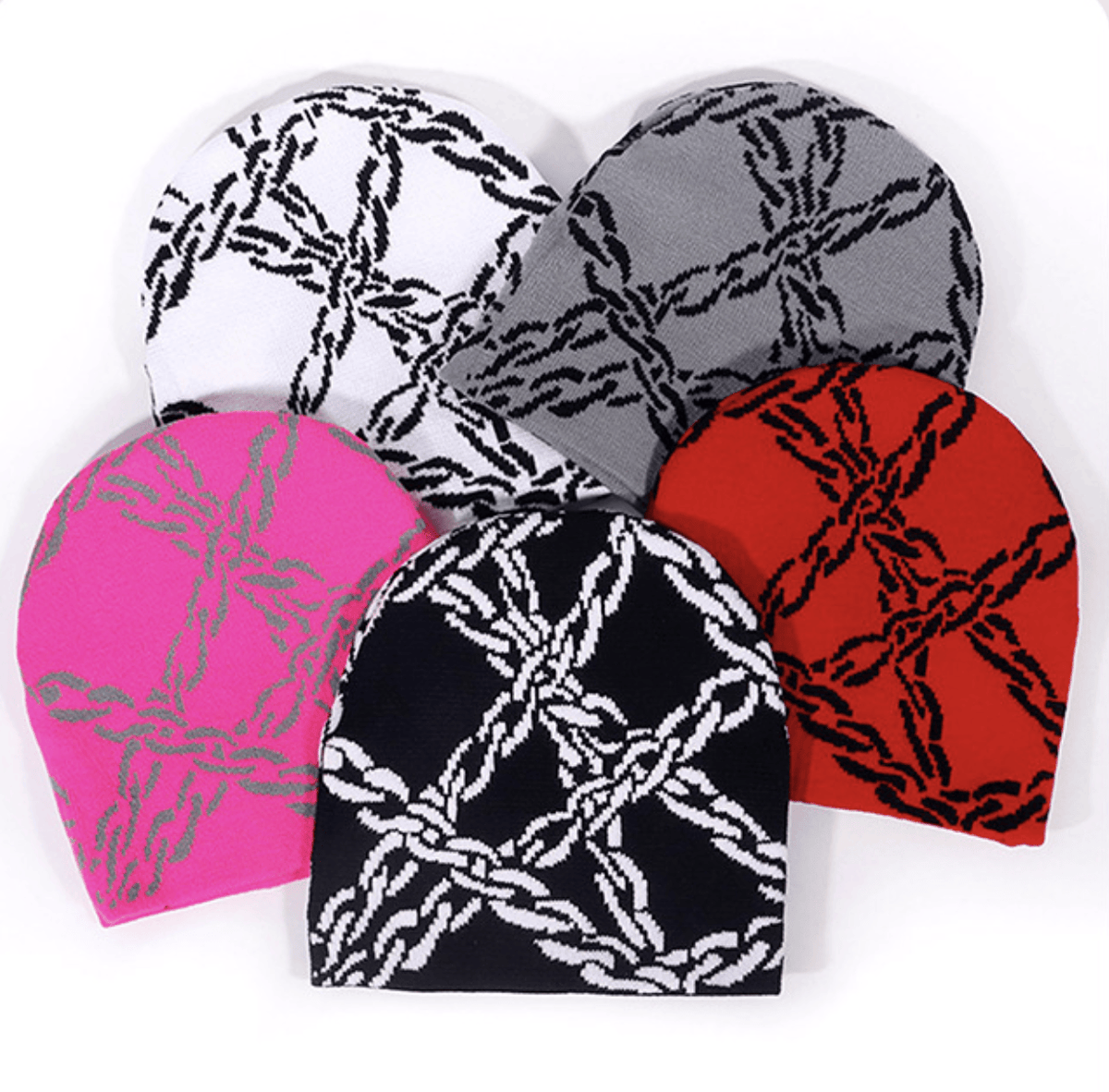 RDMCLOTHINGART tapestry hoodie BEANIE-2119