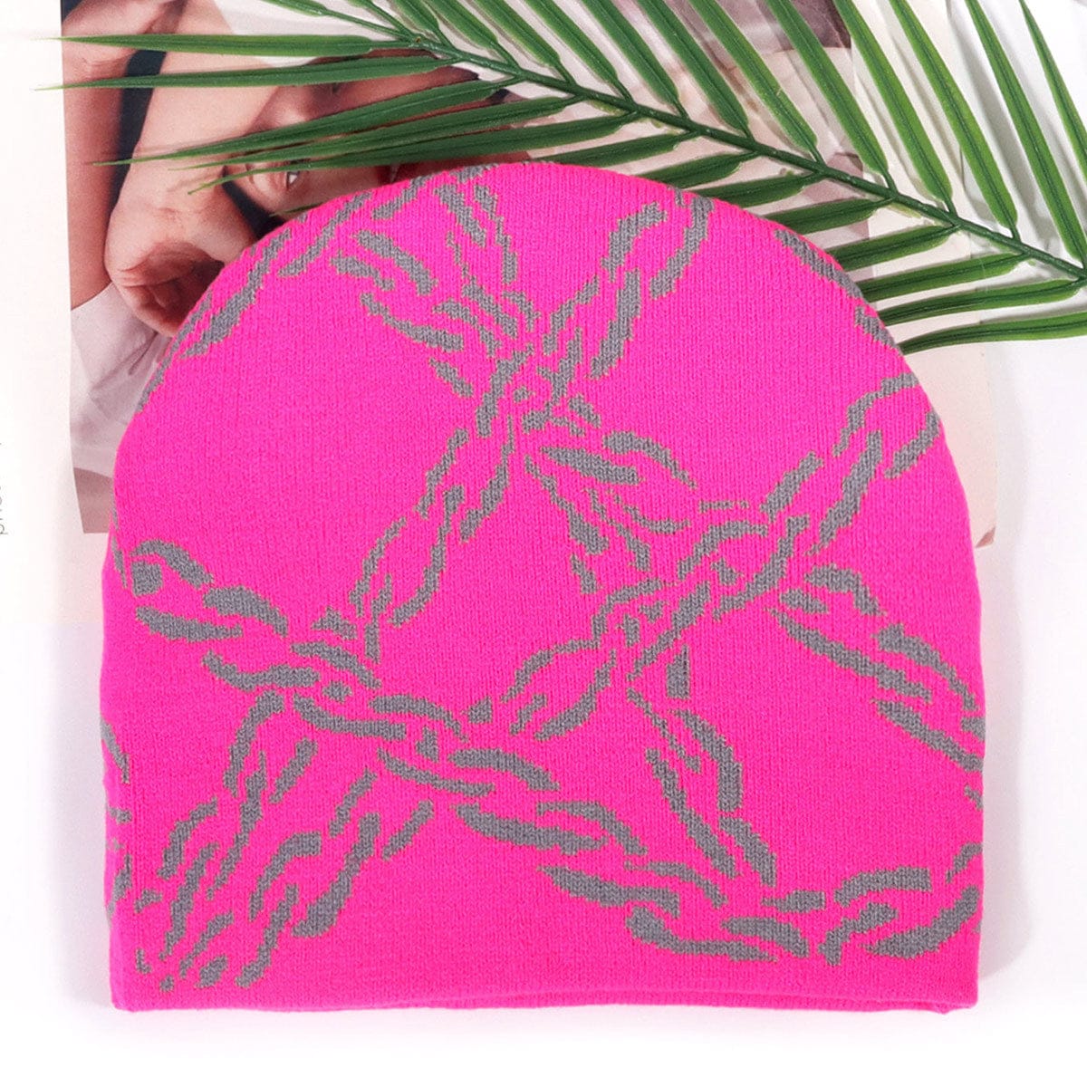 RDMCLOTHINGART tapestry hoodie BEANIE-2119