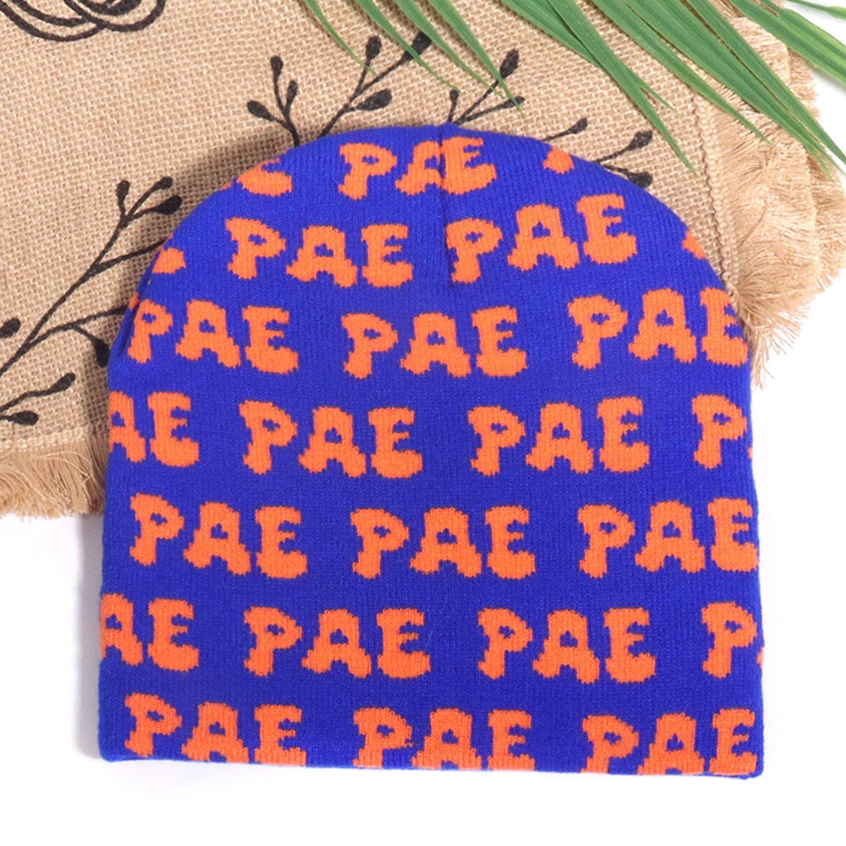 RDMCLOTHINGART tapestry hoodie BEANIE-2124