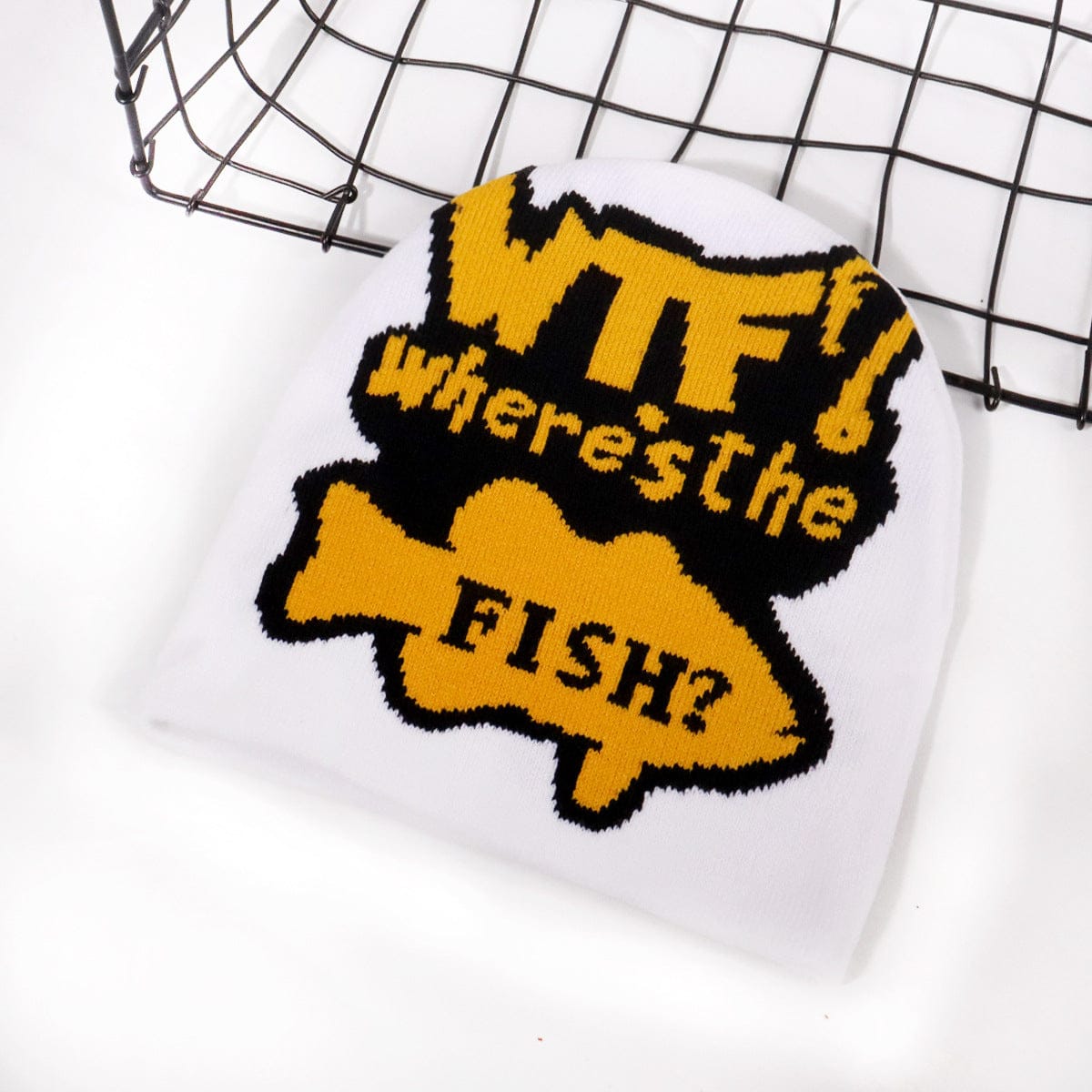 RDMCLOTHINGART tapestry hoodie BEANIE-2135