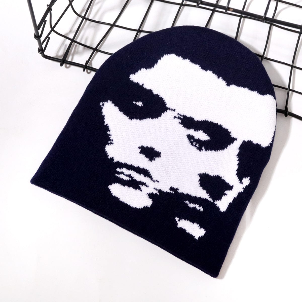 RDMCLOTHINGART tapestry hoodie BEANIE-2148