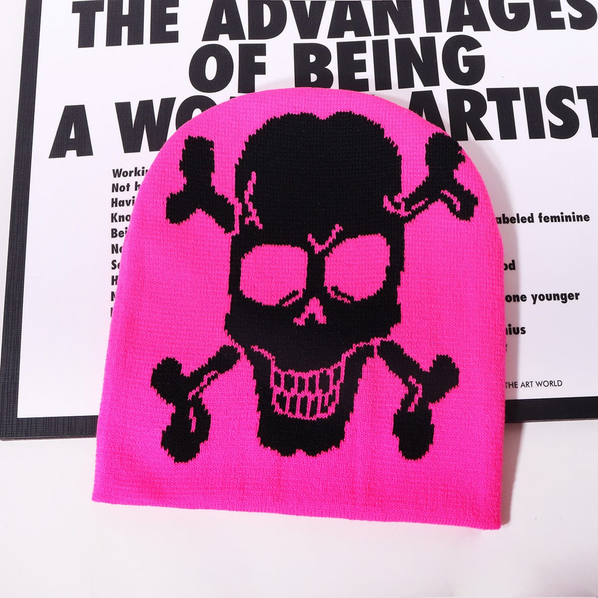 RDMCLOTHINGART tapestry hoodie BEANIE-2150