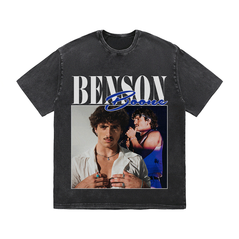 RDMCLOTHINGART tapestry hoodie BENSON HEAVY WEIGHT COTTON TEE-8853