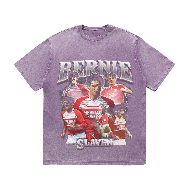 RDMCLOTHINGART tapestry hoodie BERNIE HEAVY WEIGHT COTTON TEE-8950
