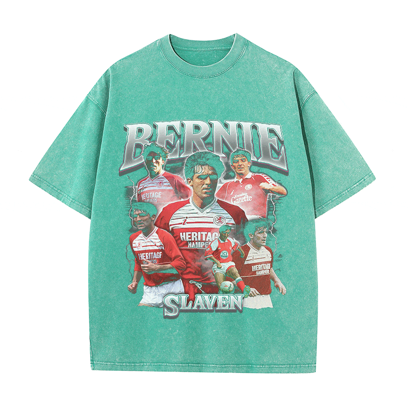 RDMCLOTHINGART tapestry hoodie BERNIE HEAVY WEIGHT COTTON TEE-8950