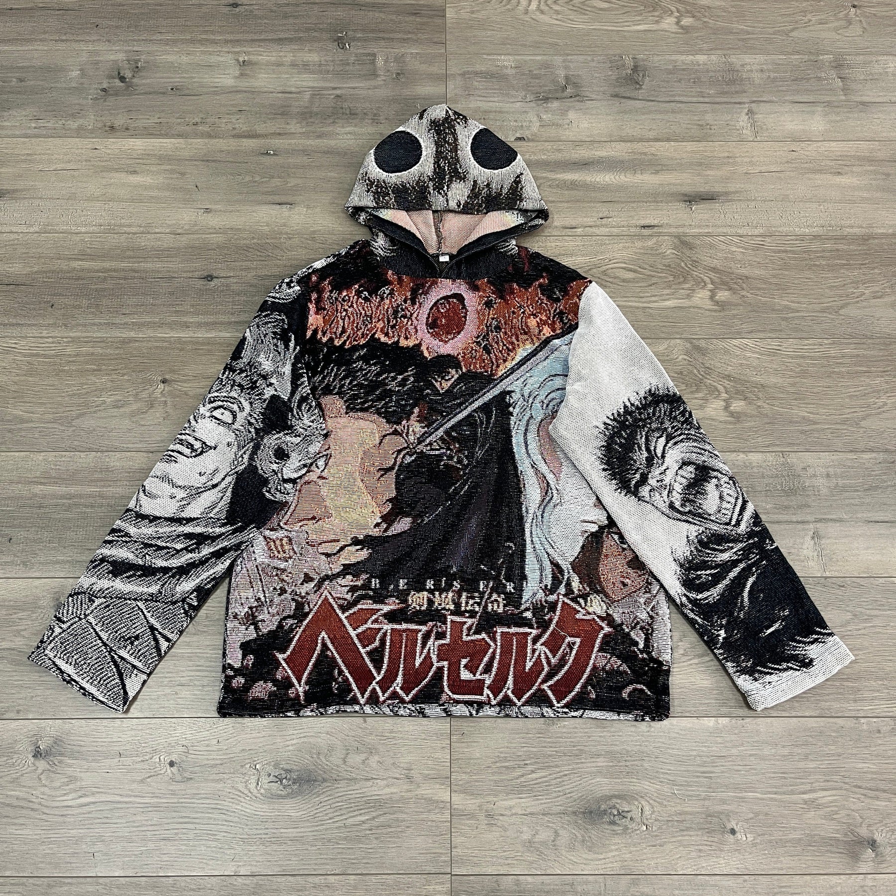 BERSERK TAPESTRY HOODIE - RDMCLOTHINGART