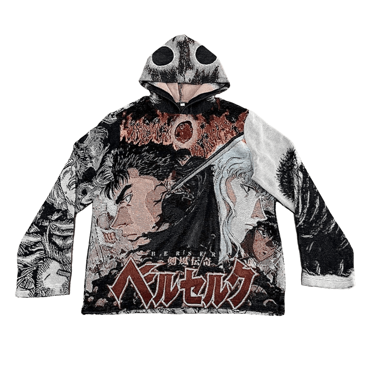 BERSERK TAPESTRY HOODIE - RDMCLOTHINGART