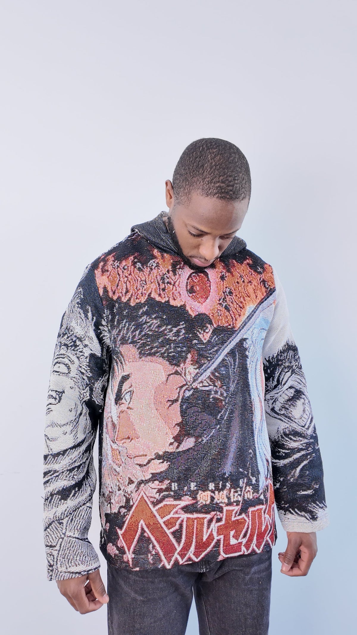 BERSERK TAPESTRY HOODIE - RDMCLOTHINGART