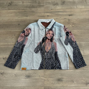 RDMCLOTHINGART tapestry hoodie BEYONCE TAPESTRY JACKET