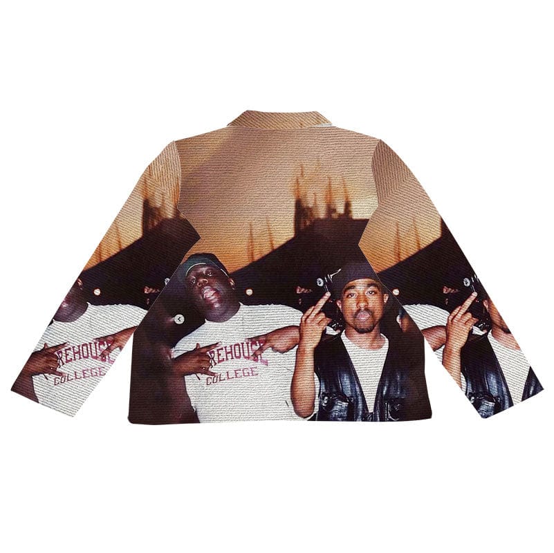 RDMCLOTHINGART tapestry hoodie BIGGIE& PAC  TAPESTRY JACKET
