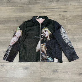RDMCLOTHINGART tapestry hoodie BILLIE TAPESTRY JACKET