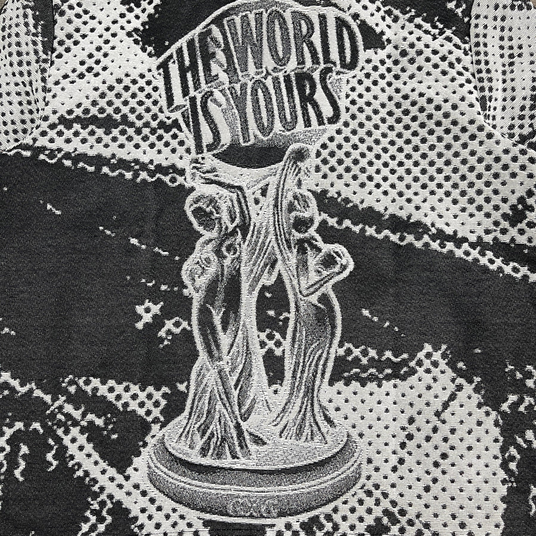 BLACK SCARFACE TAPESTRY JACKET - RDMCLOTHINGART