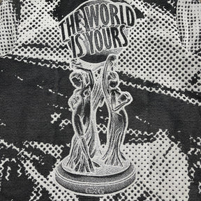 BLACK SCARFACE TAPESTRY JACKET - RDMCLOTHINGART