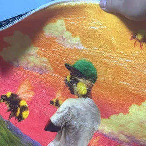 RDMCLOTHINGART tapestry hoodie Blanket-1006