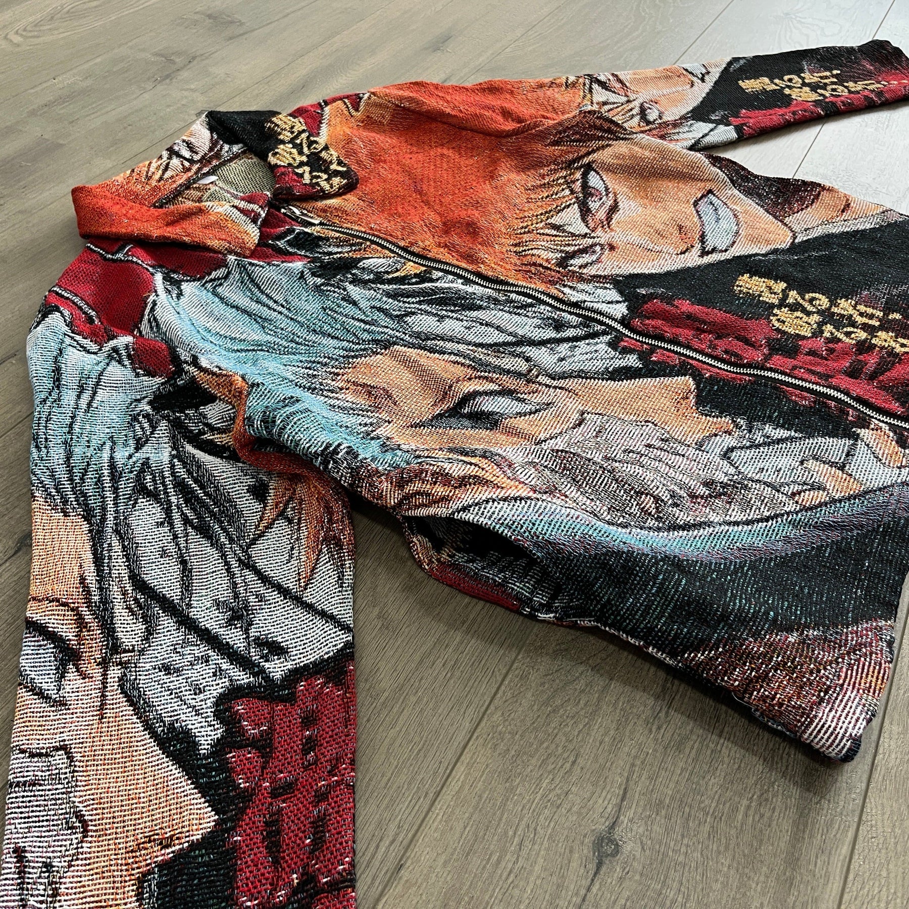 RDMCLOTHINGART tapestry hoodie BLEACH TAPESTRY JACKET