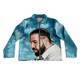 BLUE DRAKE TAPESTRY JACKET - RDMCLOTHINGART