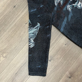 BLUE EYES WHITE DRAGON TAPESTRY JACKET - RDMCLOTHINGART