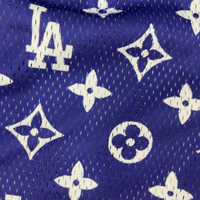 BLUE LA MESH SHORTS-8675 - RDMCLOTHINGART