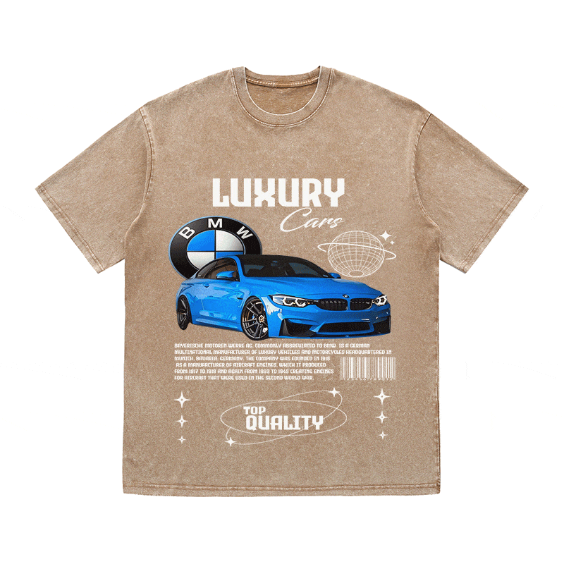 RDMCLOTHINGART tapestry hoodie BMW HEAVY WEIGHT COTTON TEE-9090
