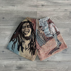BOB TAPESTRY SHORTS - RDMCLOTHINGART