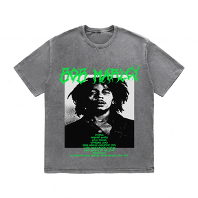 RDMCLOTHINGART tapestry hoodie BOB MARLEY HEAVY WEIGHT COTTON TEE-8924