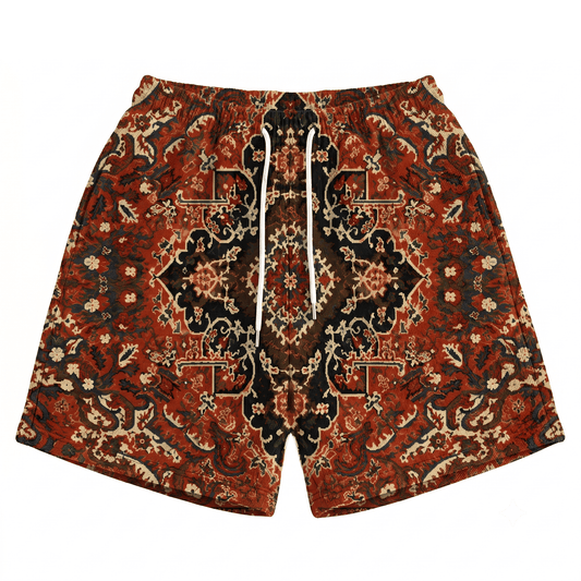 RDMCLOTHINGART tapestry hoodie BOHEMIAN TAPESTRY SHORTS