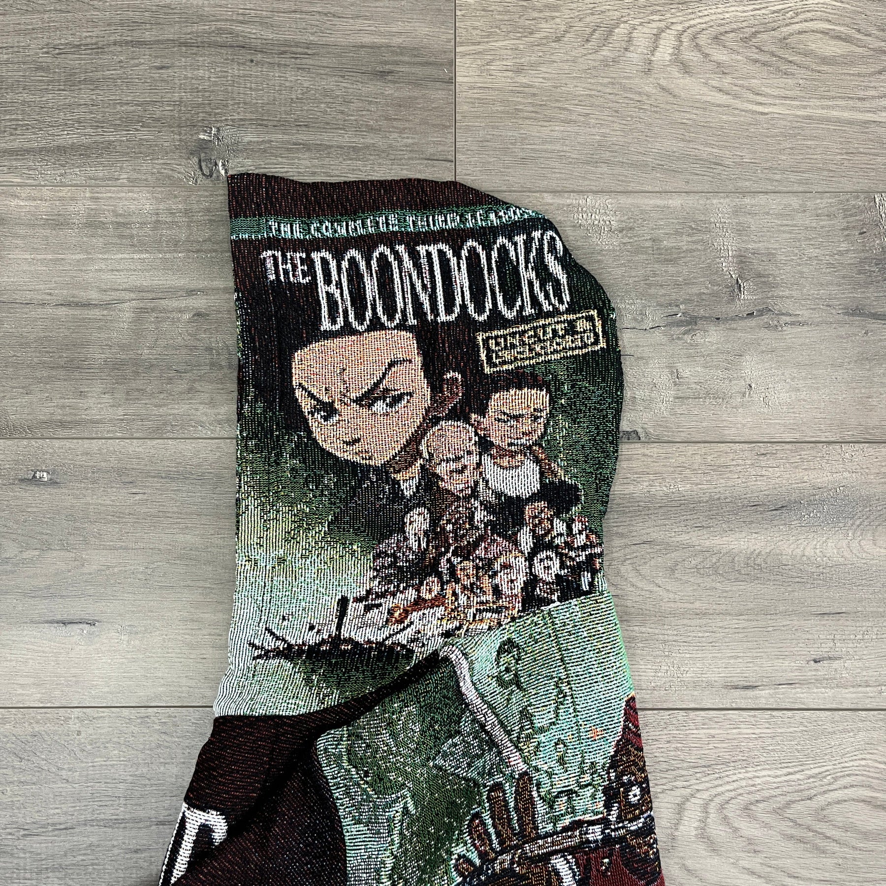 BOONDOCKS TAPESTRY HOODIE - RDMCLOTHINGART