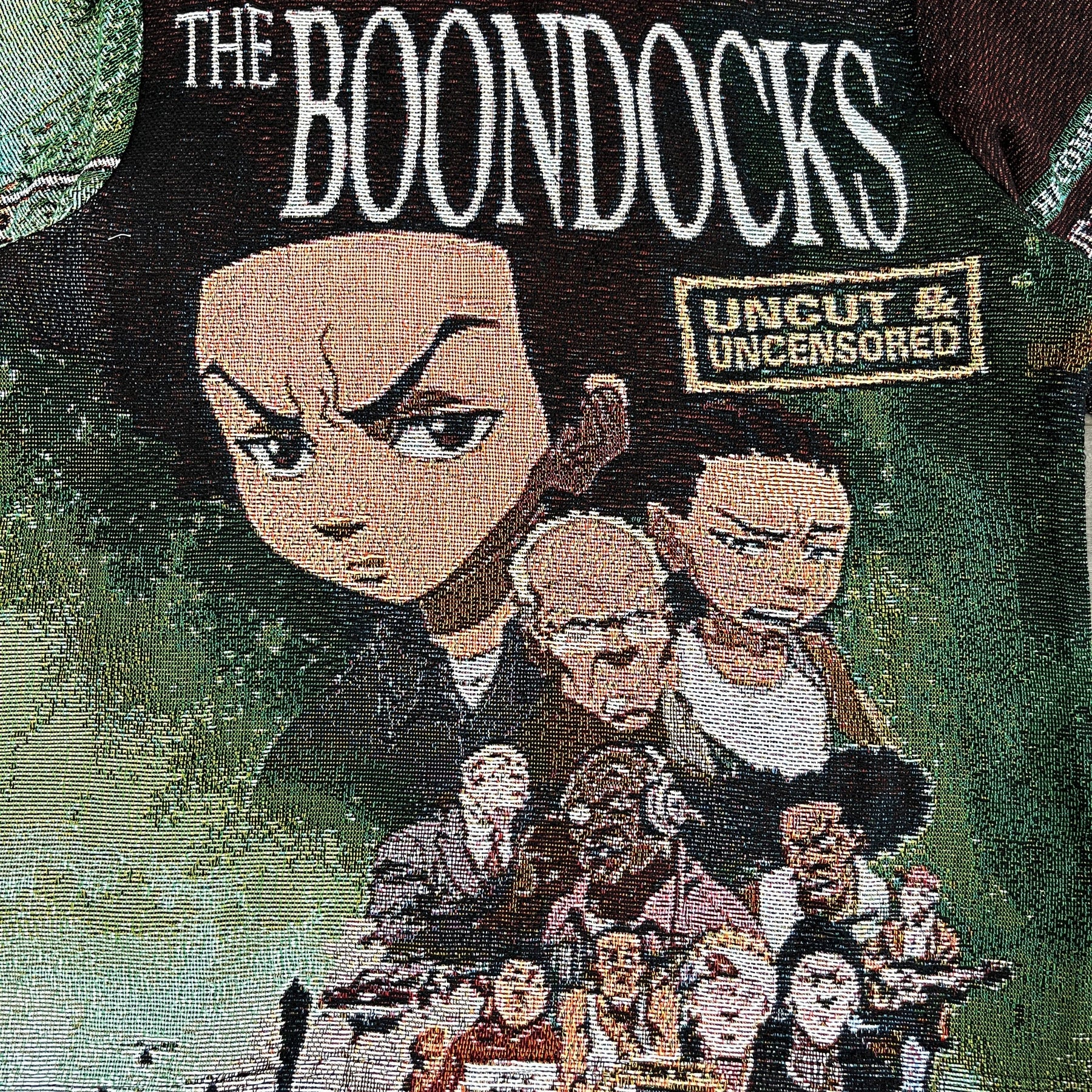 BOONDOCKS TAPESTRY HOODIE - RDMCLOTHINGART