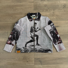 RDMCLOTHINGART tapestry hoodie BOXING V2 TAPESTRY JACKET