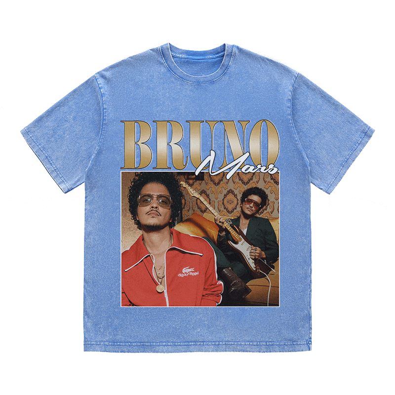 RDMCLOTHINGART tapestry hoodie BRUNO MARS HEAVY WEIGHT COTTON TEE-8854