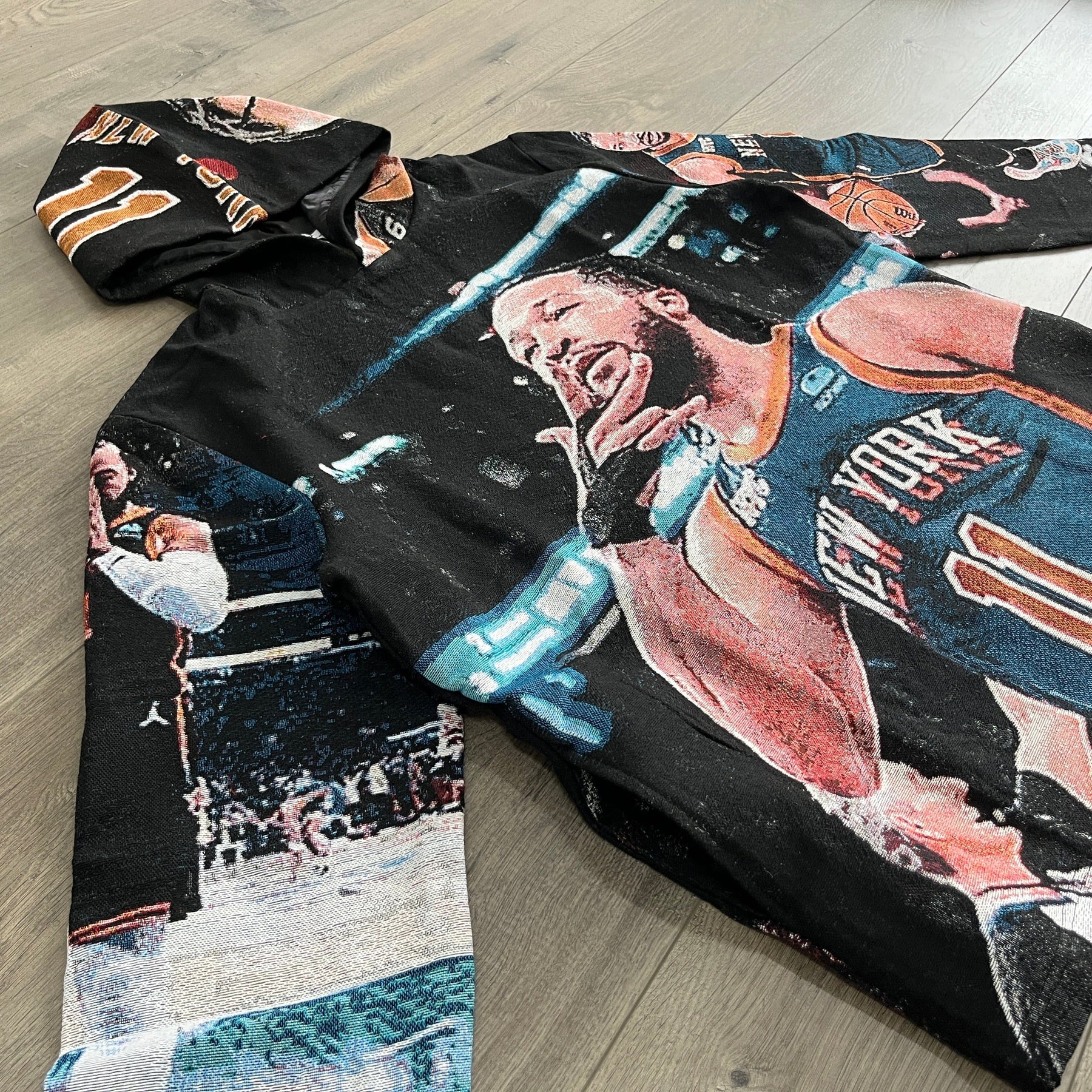 RDMCLOTHINGART tapestry hoodie BRUNSON TAPESTRY HOODIE