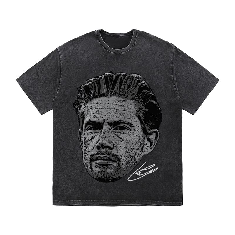 RDMCLOTHINGART tapestry hoodie BRUYNE HEAVY COTTON TEES-9539