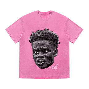 RDMCLOTHINGART tapestry hoodie BUKAYO HEAVY COTTON TEES-9540