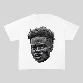 RDMCLOTHINGART tapestry hoodie BUKAYO HEAVY COTTON TEES-9540