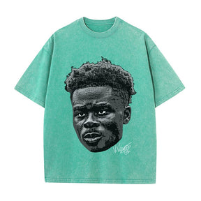 RDMCLOTHINGART tapestry hoodie BUKAYO HEAVY COTTON TEES-9540