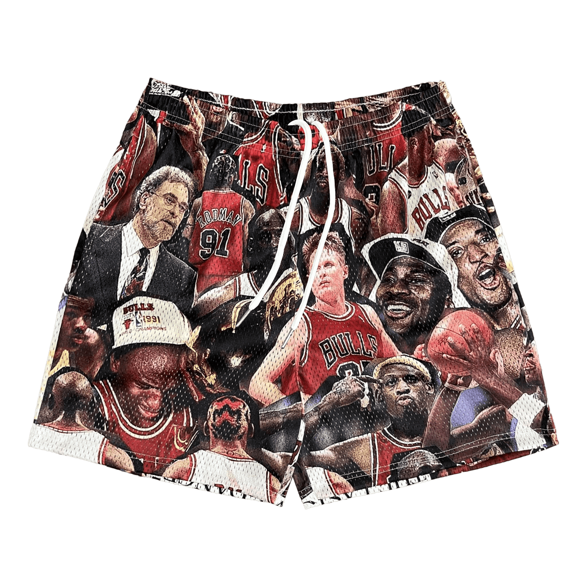 BULLS LEGENDARY MESH SHORTS-8619 - RDMCLOTHINGART